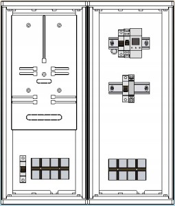 SOU 53x60 SZAFA OŚWIETLENIA ULICZNEGO ROZDZIELNIA